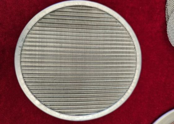 Caractéristiques de cercle Filtre à haute résistance Maillage d'écran Durable