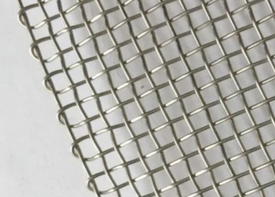 Écran de treillis métallique tissé résistant à l'abrasion et à longue durée de vie