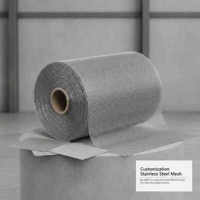 Grillage en acier inoxydable personnalisé, durable et résistant à la corrosion, pour applications industrielles