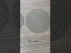 Maillage de filtrage en acier inoxydable 316L à trou minuscule pour une filtration industrielle fine